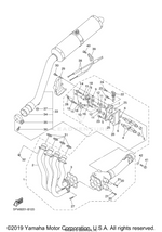 Yamaha parts diagram for 93606-07M17-00 - Ref #25