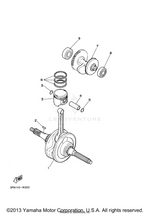 Yamaha parts diagram for 93450-14088-00 - Ref #5