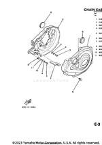 Yamaha parts diagram for 90338-44093-00 - Ref #6