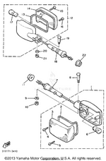 Yamaha parts diagram for 31E-83301-70-00 - Ref #1
