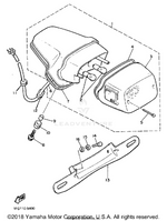 Yamaha parts diagram for 42X-84751-00-00 - Ref #13