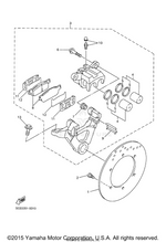 Yamaha parts diagram for 5CG-25828-C0-00 - Ref #11