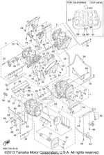 Yamaha parts diagram for 3CF-14107-15-00 - Ref #30