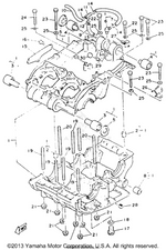 Yamaha parts diagram for 90338-16029-00 - Ref #30