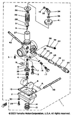 Yamaha parts diagram for 2A6-14158-00-00 - Ref #41