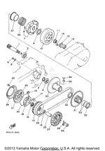 Yamaha parts diagram for 50W-17623-00-00 - Ref #18