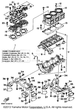 Yamaha parts diagram for 63M-44517-01-94 - Ref #33
