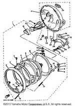 Yamaha parts diagram for 584-84392-60-00 - Ref #10