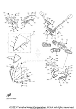 Yamaha parts diagram for 14B-2838T-00-00 - Ref #21