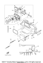 Yamaha parts diagram for 68V-81950-00-00 - Ref #17