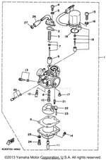 Yamaha parts diagram for 3VP-1410A-00-00 - Ref #18