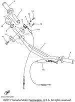 Yamaha parts diagram for 4SS-26243-00-00 - Ref #4
