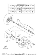 Yamaha parts diagram for 5GT-2510G-00-00 - Ref #8