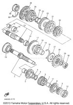 Yamaha parts diagram for 90387-263M8-00 - Ref #14