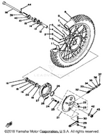 Yamaha parts diagram for 1R0-25118-00-00 - Ref #40