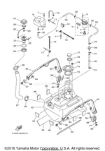 Yamaha parts diagram for 90267-489UE-00 - Ref #39