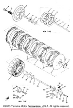 Yamaha parts diagram for 341-16390-00-00 - Ref #21