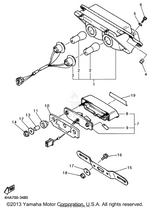 Yamaha parts diagram for 3F9-84742-00-00 - Ref #10