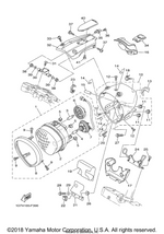 Yamaha parts diagram for 5YU-84314-00-00 - Ref #3
