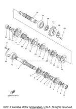 Yamaha parts diagram for 90201-22555-00 - Ref #23