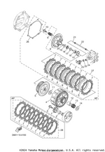 Yamaha parts diagram for 93340-21008-00 - Ref #18