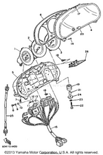 Yamaha parts diagram for 97095-06040-00 - Ref #22