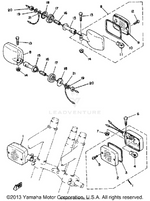 Yamaha parts diagram for 90170-10227-00 - Ref #20