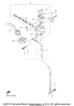 Yamaha parts diagram for 5XC-83922-G0-00 - Ref #11