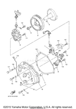 Yamaha parts diagram for 63M-81365-00-00 - Ref #10