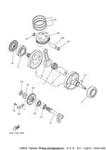 Yamaha parts diagram for 90280-03001-00 - Ref #11
