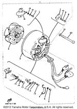 Yamaha parts diagram for 256-81611-11-00 - Ref #11