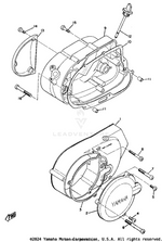 Yamaha parts diagram for 248-15455-09-00 - Ref #3