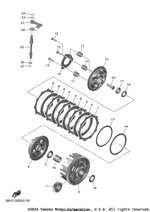 Yamaha parts diagram for 90170-18221-00 - Ref #17