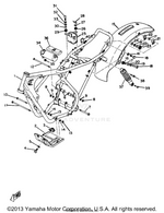 Yamaha parts diagram for 214-21639-00-00 - Ref #22