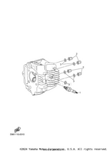 Yamaha parts diagram for CR6-HSA00-00-00 - Ref #1