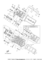 Yamaha parts diagram for 1RC-12157-09-00 - Ref #33