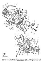Yamaha parts diagram for 42Y-11181-00-00 - Ref #7