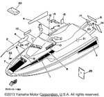 Yamaha parts diagram for EU0-64958-41-00 - Ref #8