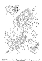 Yamaha parts diagram for 95024-10016-00 - Ref #11
