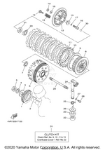 Yamaha parts diagram for 3B6-W001G-00-00 - Ref #31