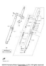Yamaha parts diagram for 3GM-23173-00-00 - Ref #10