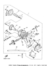 Yamaha parts diagram for 3CF-14107-10-00 - Ref #14