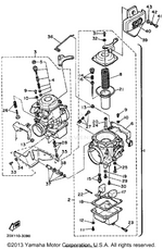 Yamaha parts diagram for 4X7-14948-41-00 - Ref #30
