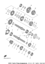 Yamaha parts diagram for 93440-52014-00 - Ref #19