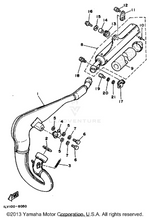 Yamaha parts diagram for 40T-14613-10-00 - Ref #2