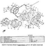 Yamaha parts diagram for 131-11351-01-00 - Ref #12