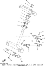 Yamaha parts diagram for 90201-25526-00 - Ref #4