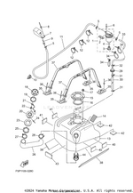 Yamaha parts diagram for 90267-489U6-00 - Ref #8