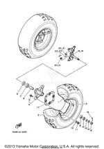 Yamaha parts diagram for 92907-10200-00 - Ref #12