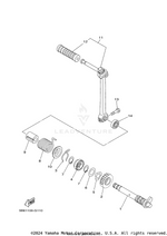 Yamaha parts diagram for 296-15671-00-00 - Ref #4